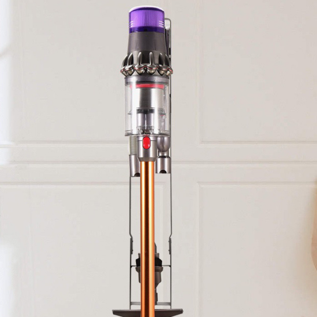 Metal vacuum stand for Dyson with accessory storage