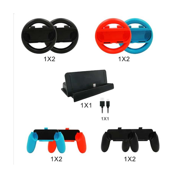 10-in-1 accessoirepakket voor de Nintendo Switch