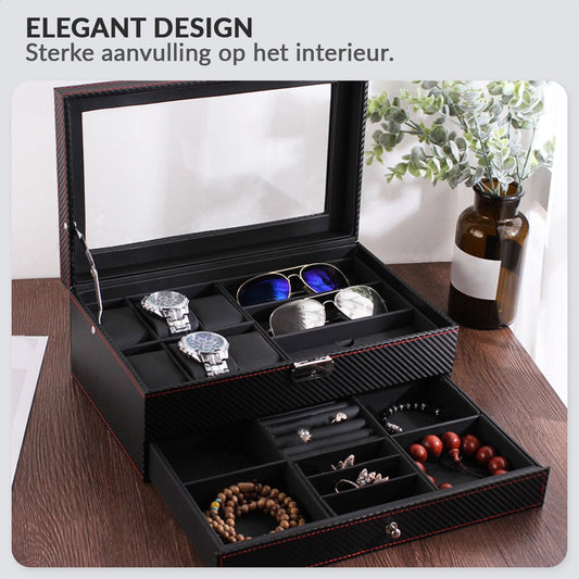 Watch and jewelry box