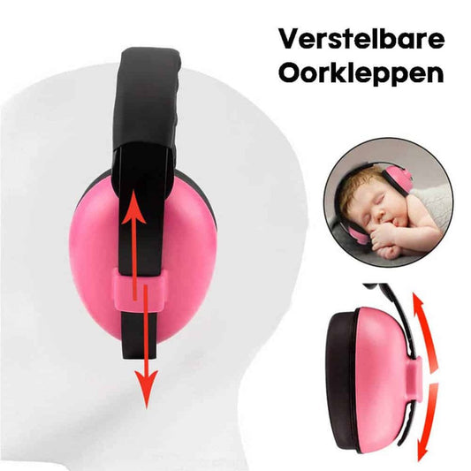 Baby ear defenders with soft cushions (0-3 years)