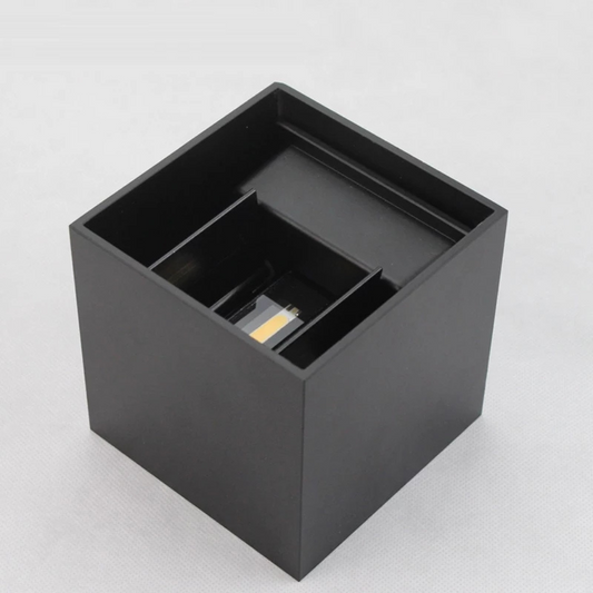 Cube modern LED wall lamp indoor outdoor IP65