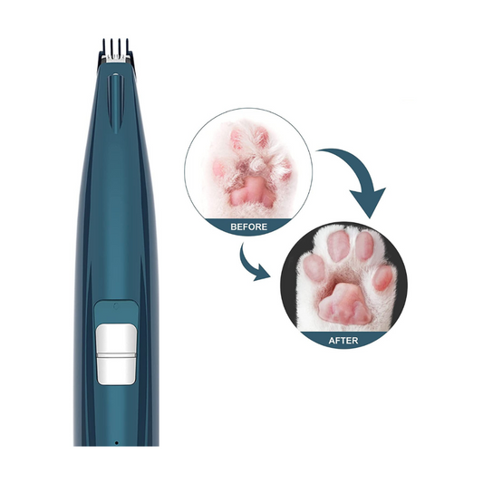 Cordless pet grooming kit with clippers and scissors