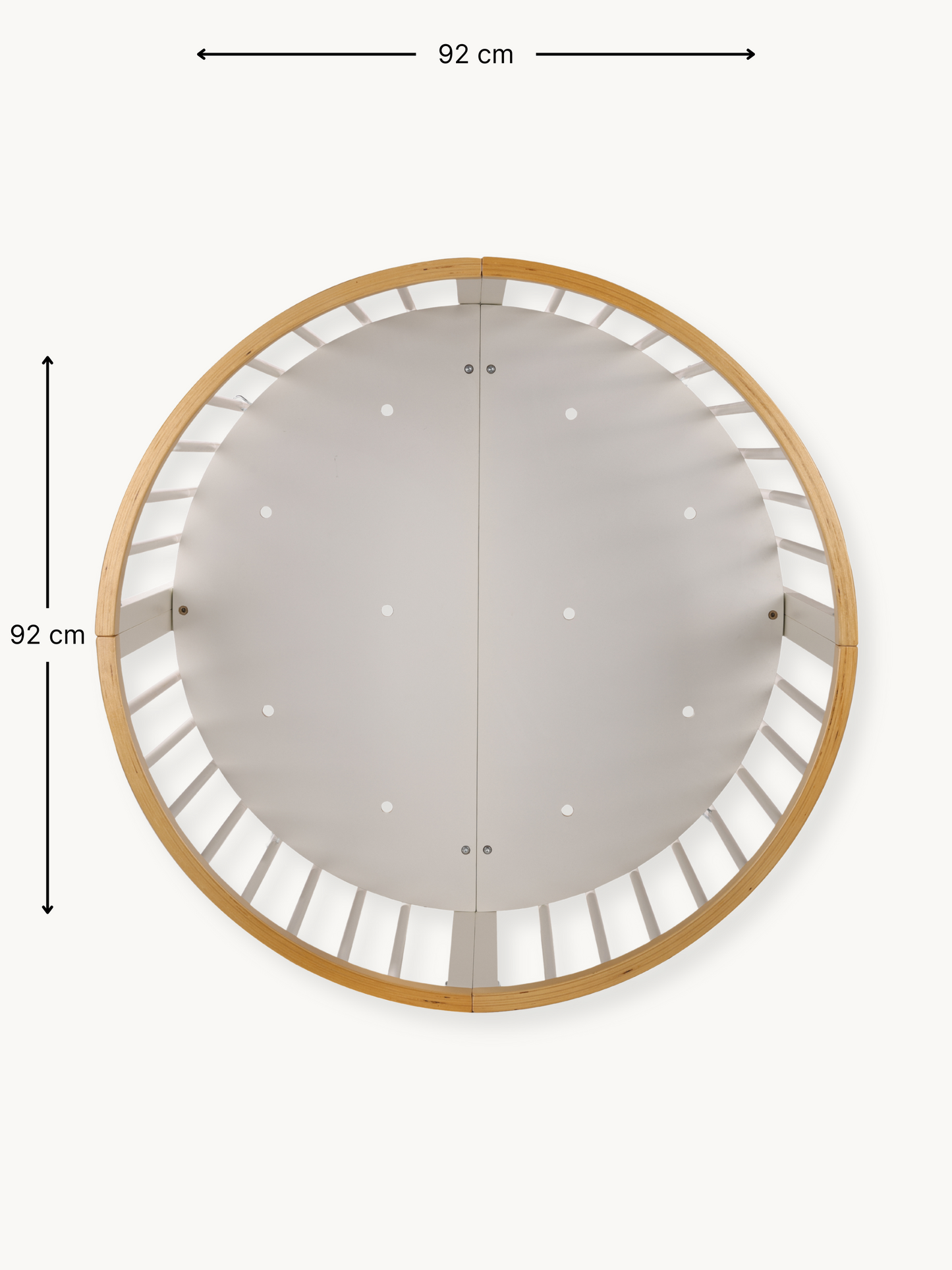 Round playpen Lenny with mattress
