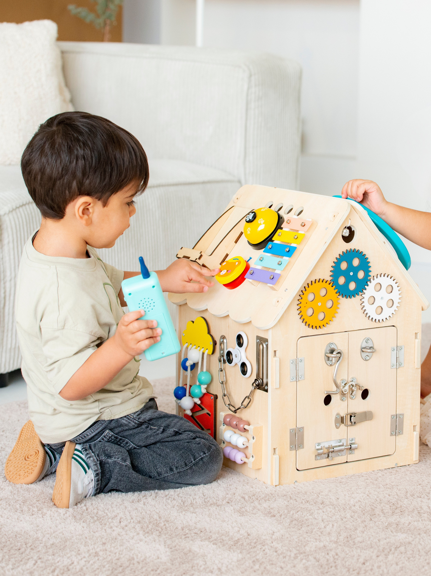 Montessori puzzelhuis voor peuters