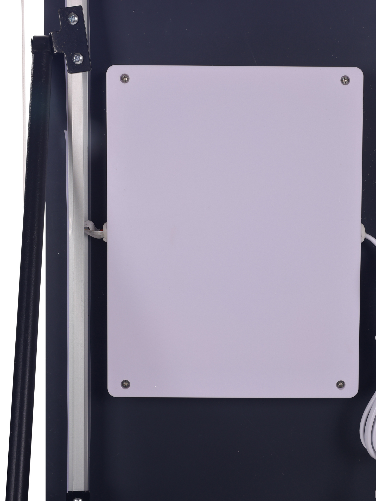 Ovale frameloze staande spiegel Ophelia met LED-verlichting