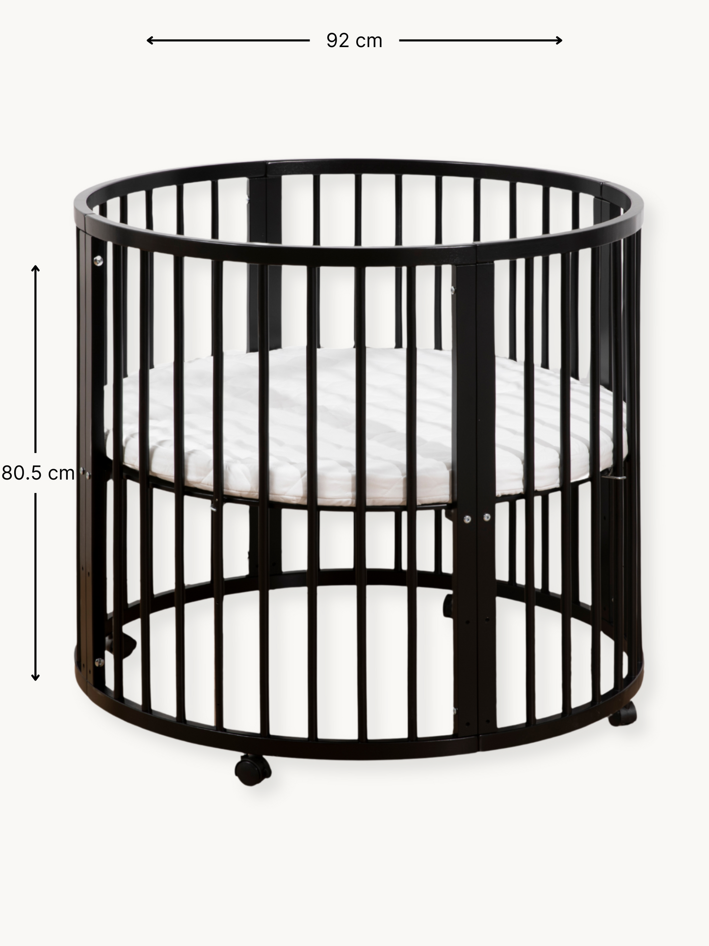 Round playpen Lenny with mattress