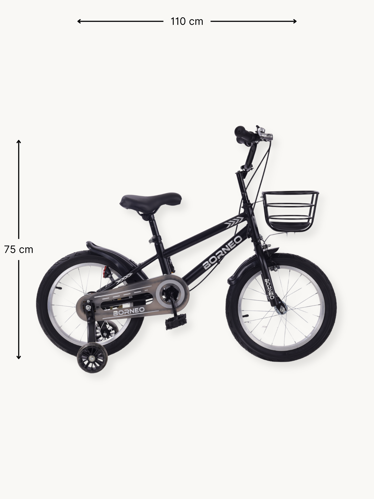 Børnecykel til drenge Borneo 16-tommer