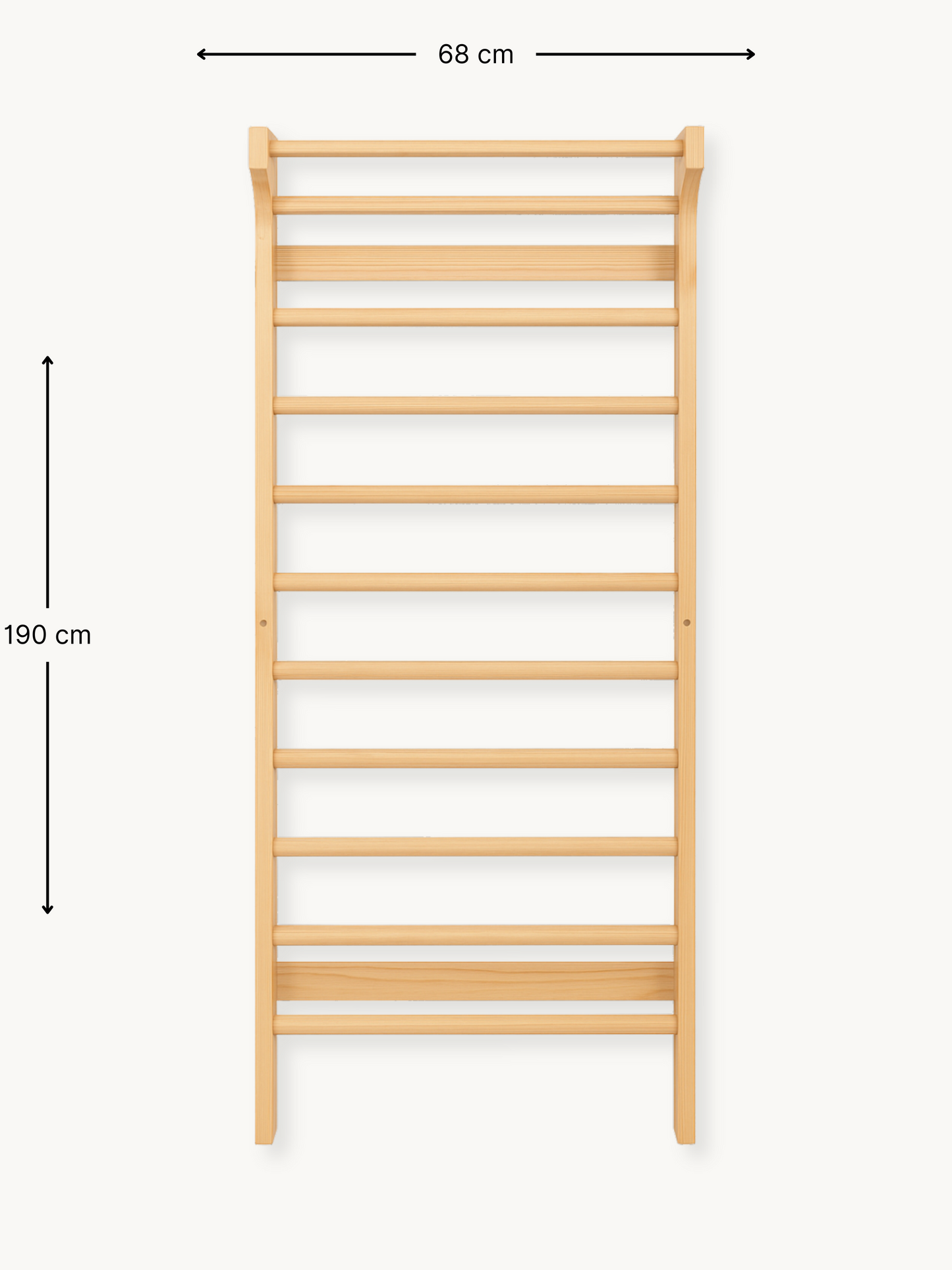 Indoor wall climbing frame Lou