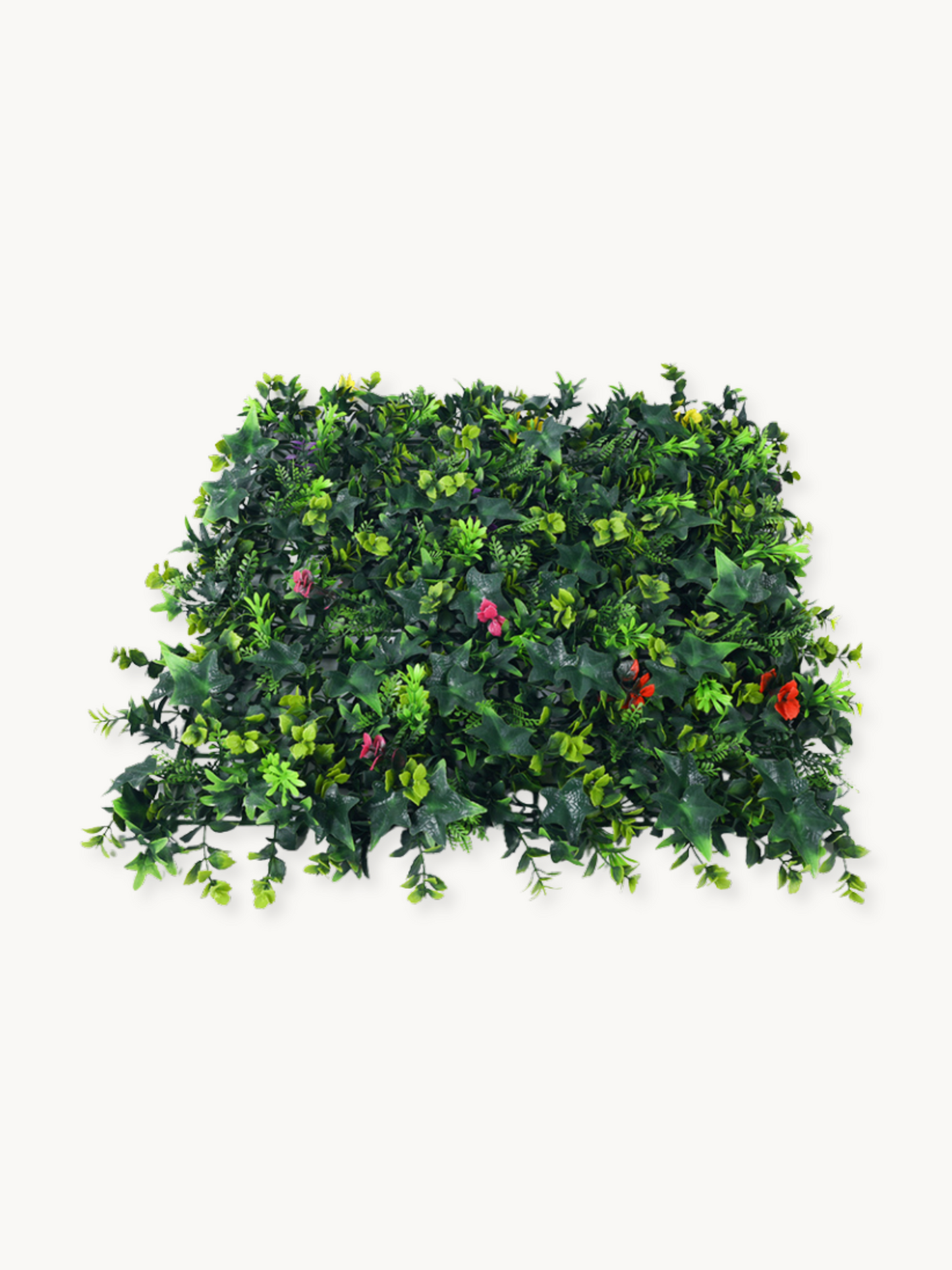 Set of 4 artificial wall panels Flower