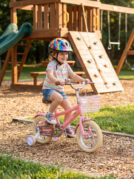 Kinderfahrrad für Mädchen Luna 12-Zoll