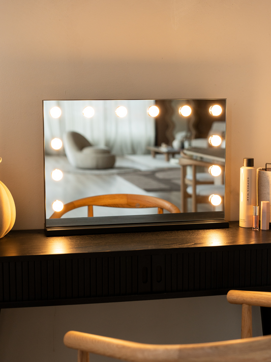 Hollywood make-upspiegel Lana met 12 LED-lampen