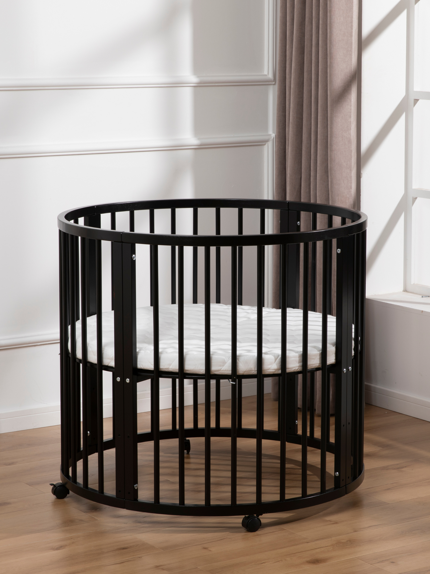 Round playpen Lenny with mattress