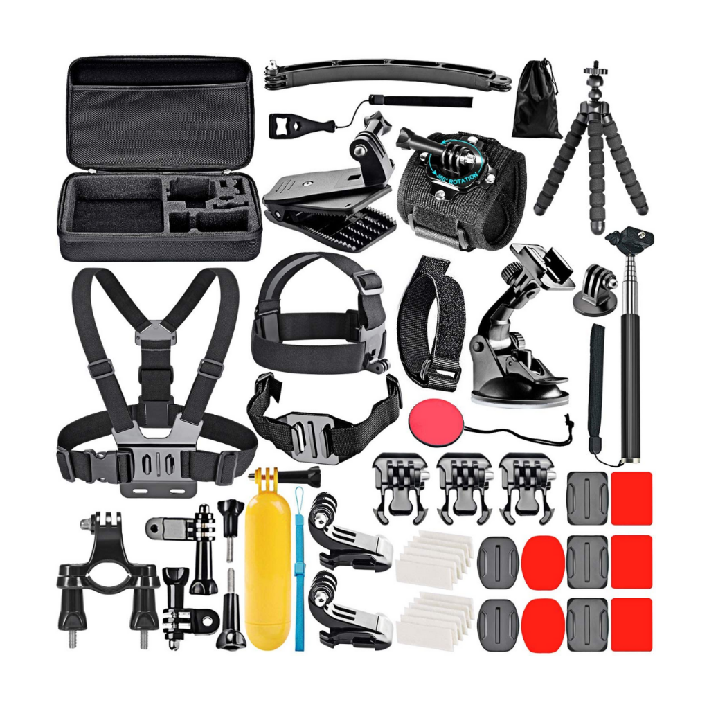 Action Camera Accessories Kit 50-i-1