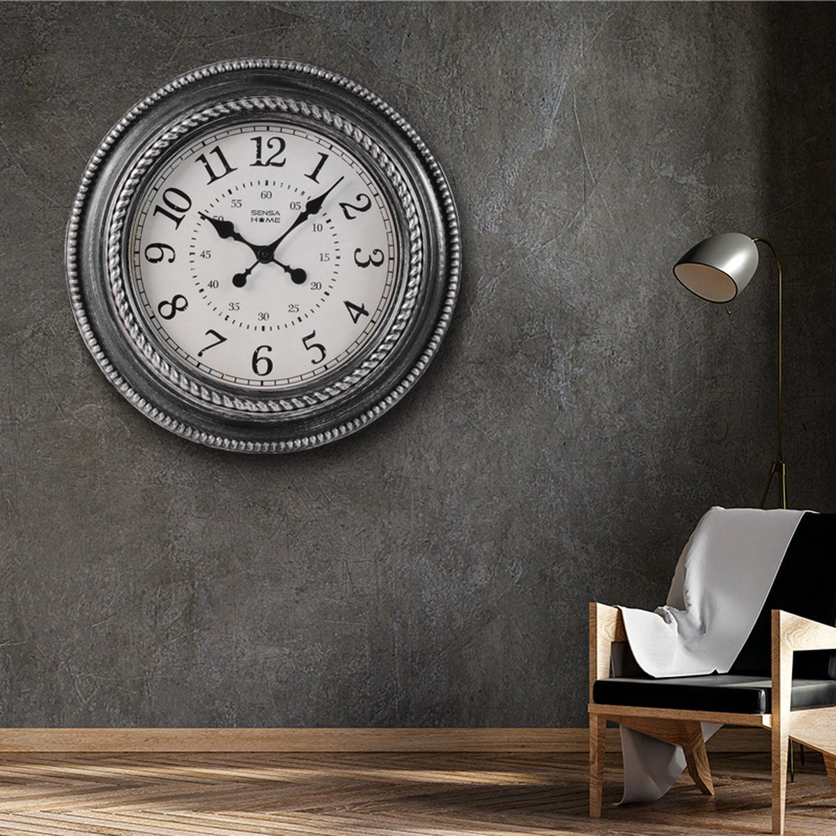 Wall clock Alessia silent movement Ø 51 cm