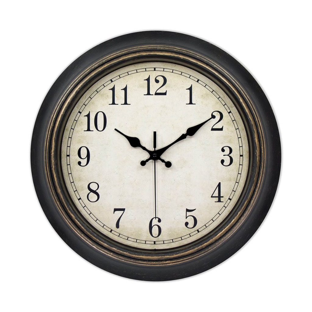 Klassisk Silent Wall Clock - 35cm