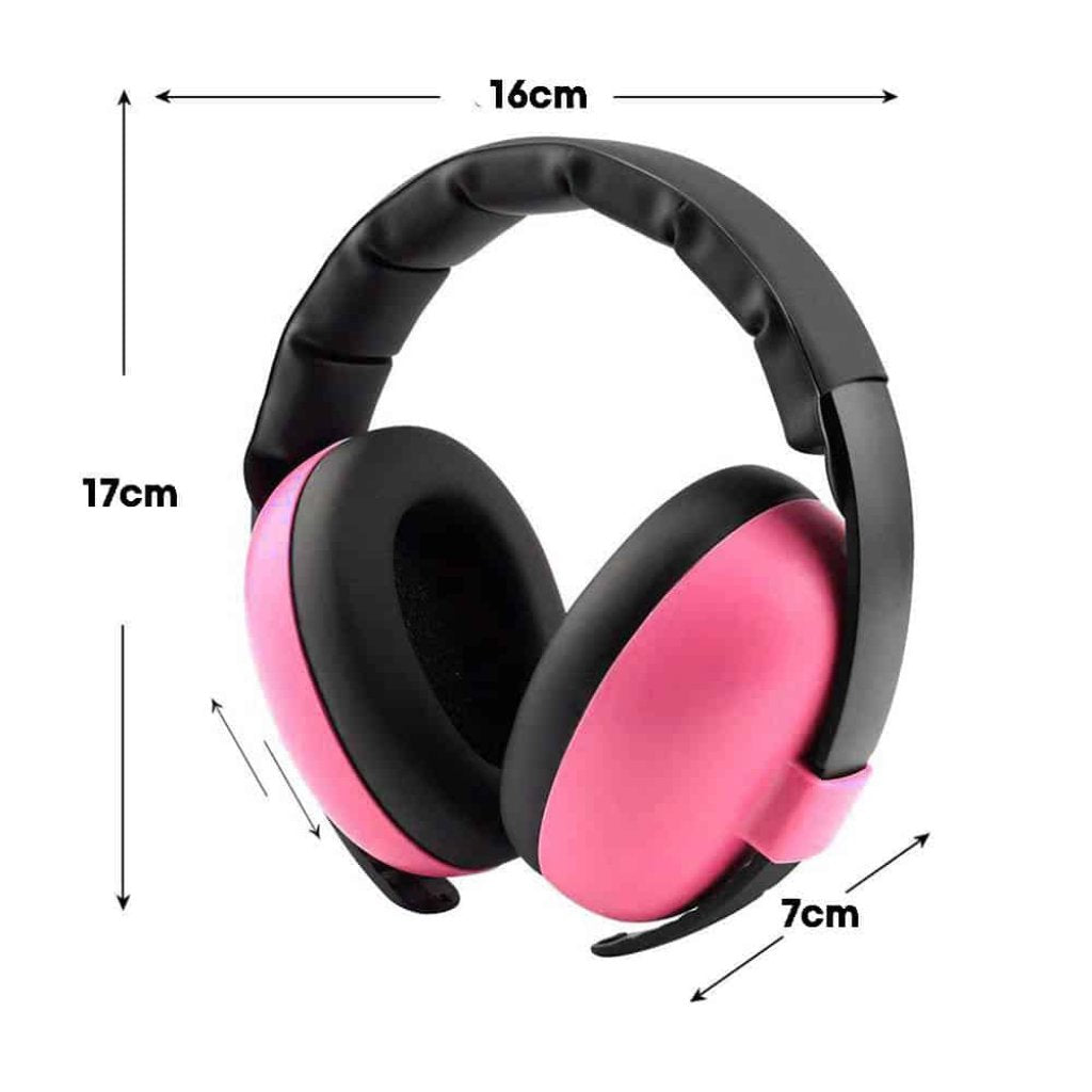 Baby ear defenders with soft cushions (0-3 years)