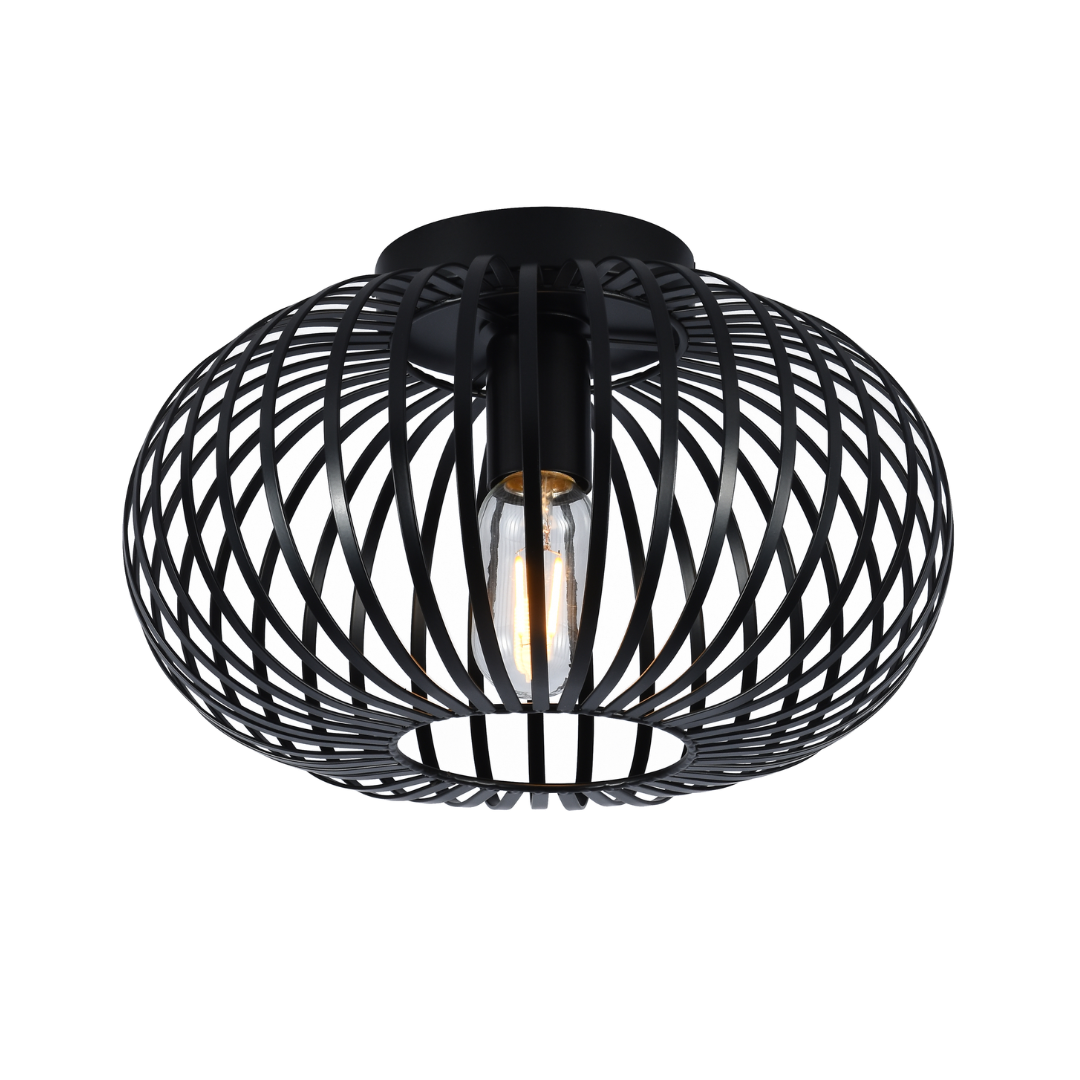 Loftslampe Sort - Kooi Design