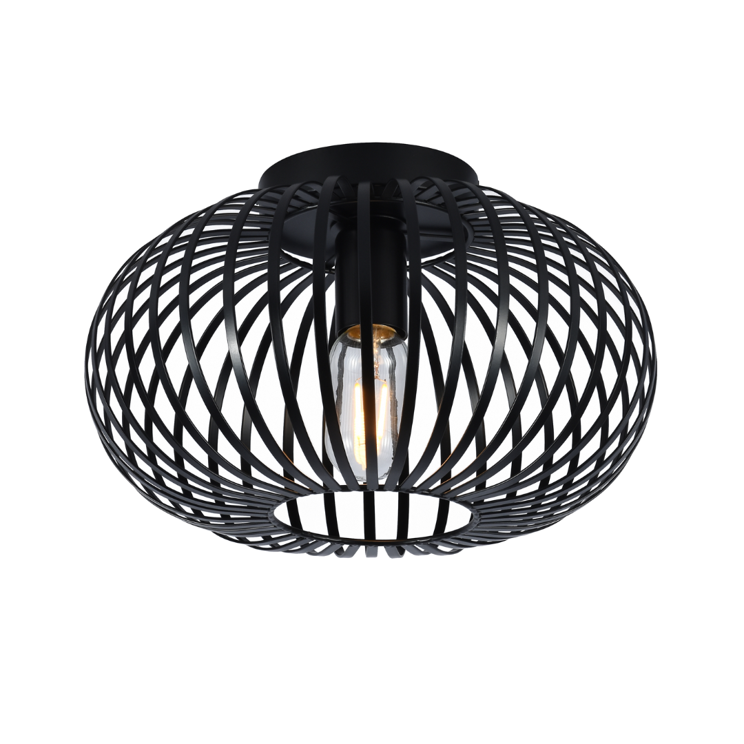 Lampa sufitowa Rina w industrialnym metalowym stylu