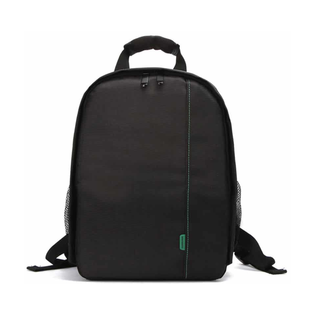 Camera backpack for camera and lenses