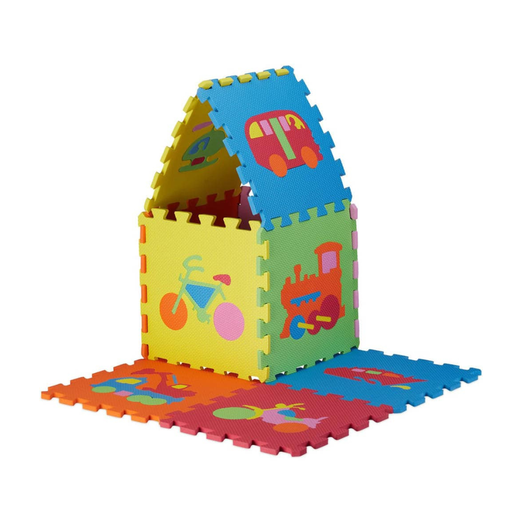 Puzzelmat Voertuigen - Speelkleed voor Kinderen