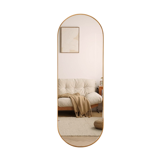 Oval standing mirror Elian