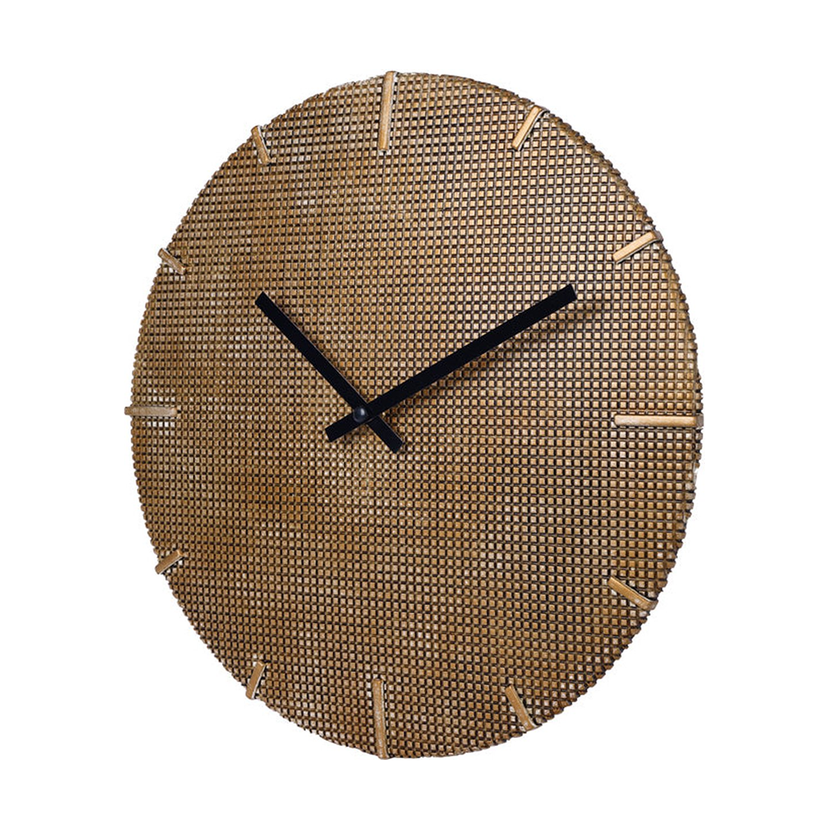 Wall clock Boston industrial rust look Ø 30 cm