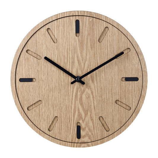 Wall clock Bogota Scandinavian design wood Ø 30 cm