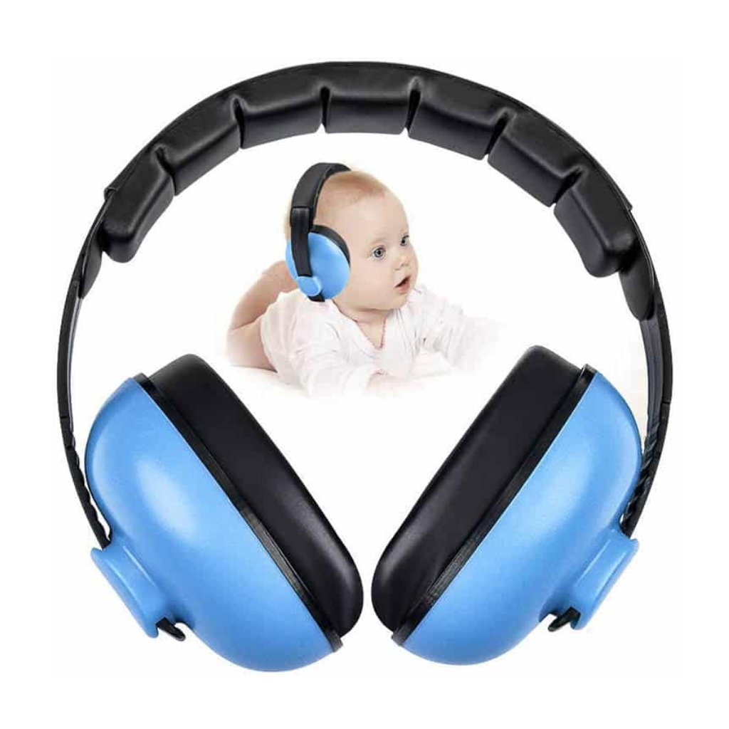 Baby ear defenders with soft cushions (0-3 years)