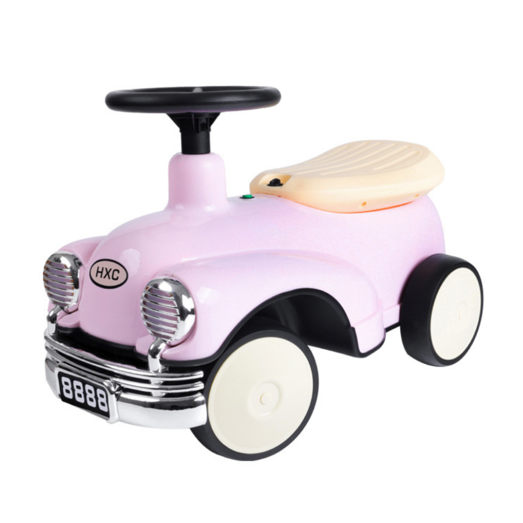 Retro ride-on car