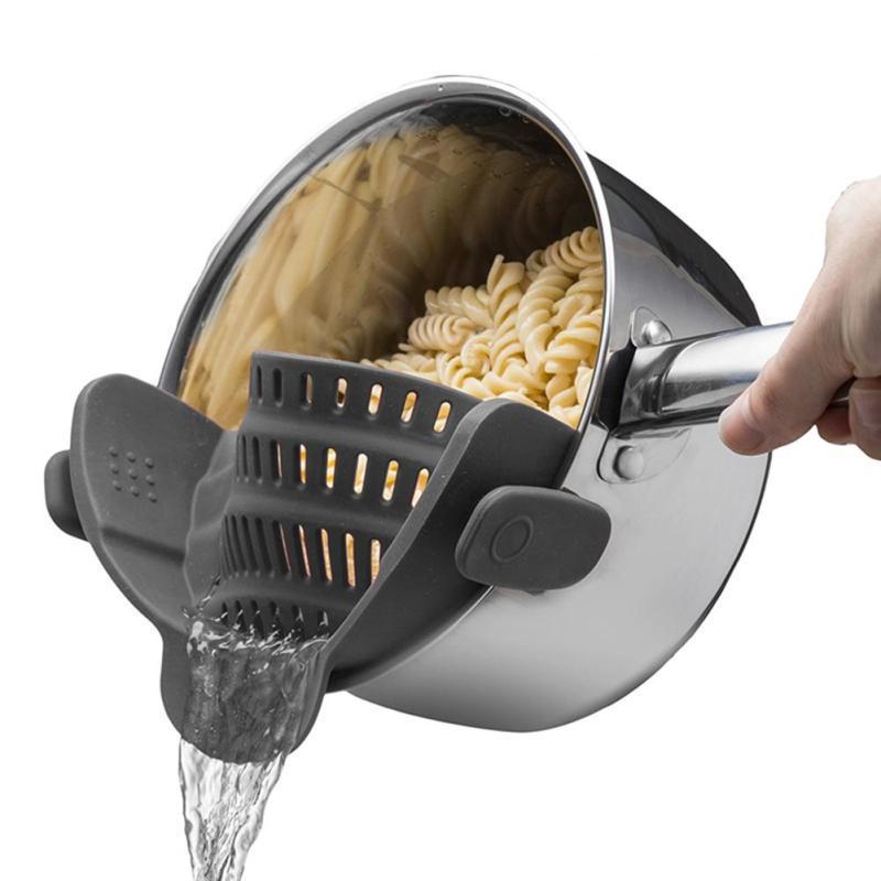 Silicone strainer lid