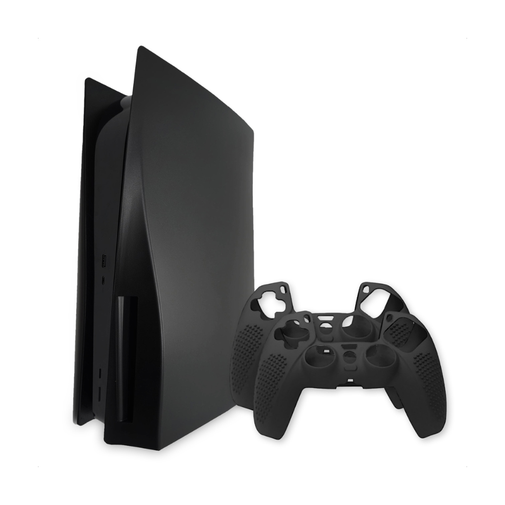 PlayStation 5 faceplates with 2 controller covers disc edition