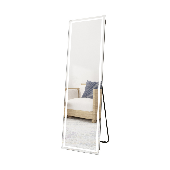 Standing Mirror with LED Lighting - 50x160cm