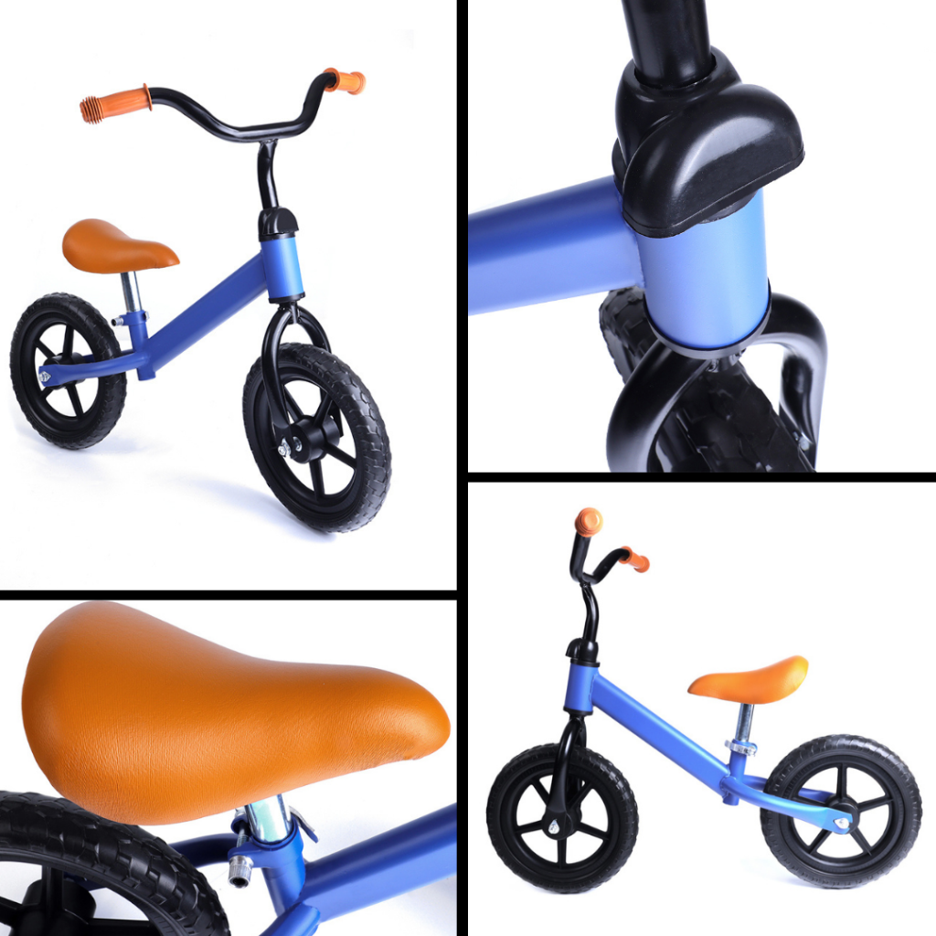 Laufrad ohne Pedale – 1–4 Jahre – (Blau)