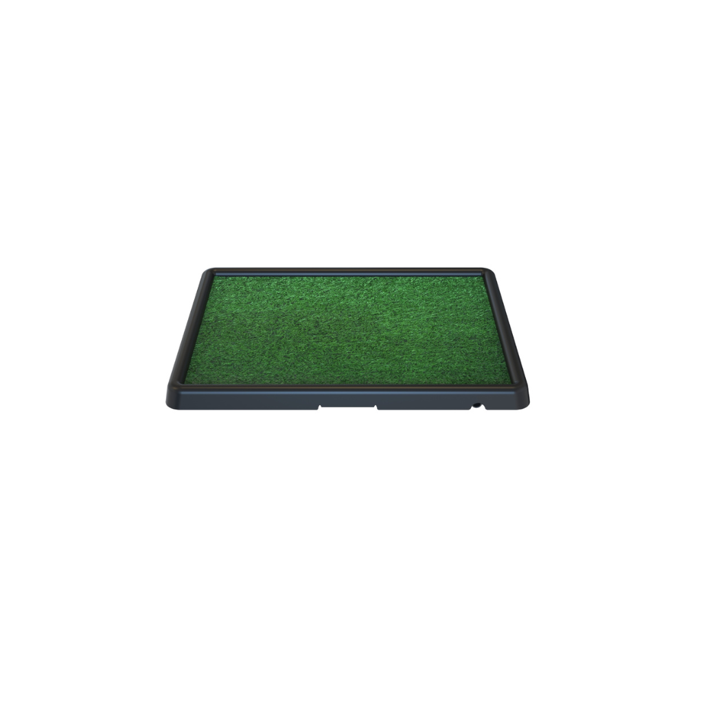 Artificial Grass Dog Toilet with Drain Pipe and Removable Tray 50x64 cm