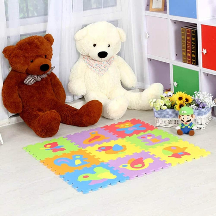 Tapis puzzle pour enfants - Images d'animaux