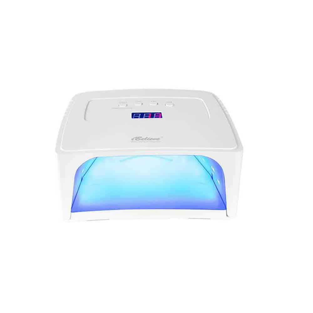 Confibel 48/60W Nail Dryer - with UV LED Light - Gel Nail Polish Dryer - Suitable for Finger and Toenails - Including Motion Sensor and Timer