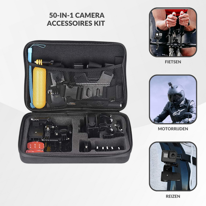 Kit de accesorios para cámara de acción 50 en 1