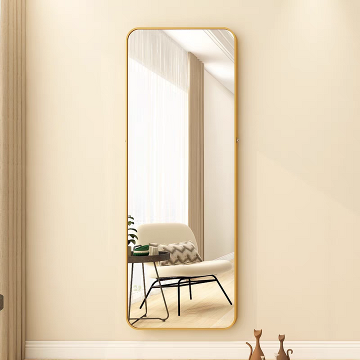 Stående spejl - fuldlængde spejlsæt til moderne minimalistisk indretning