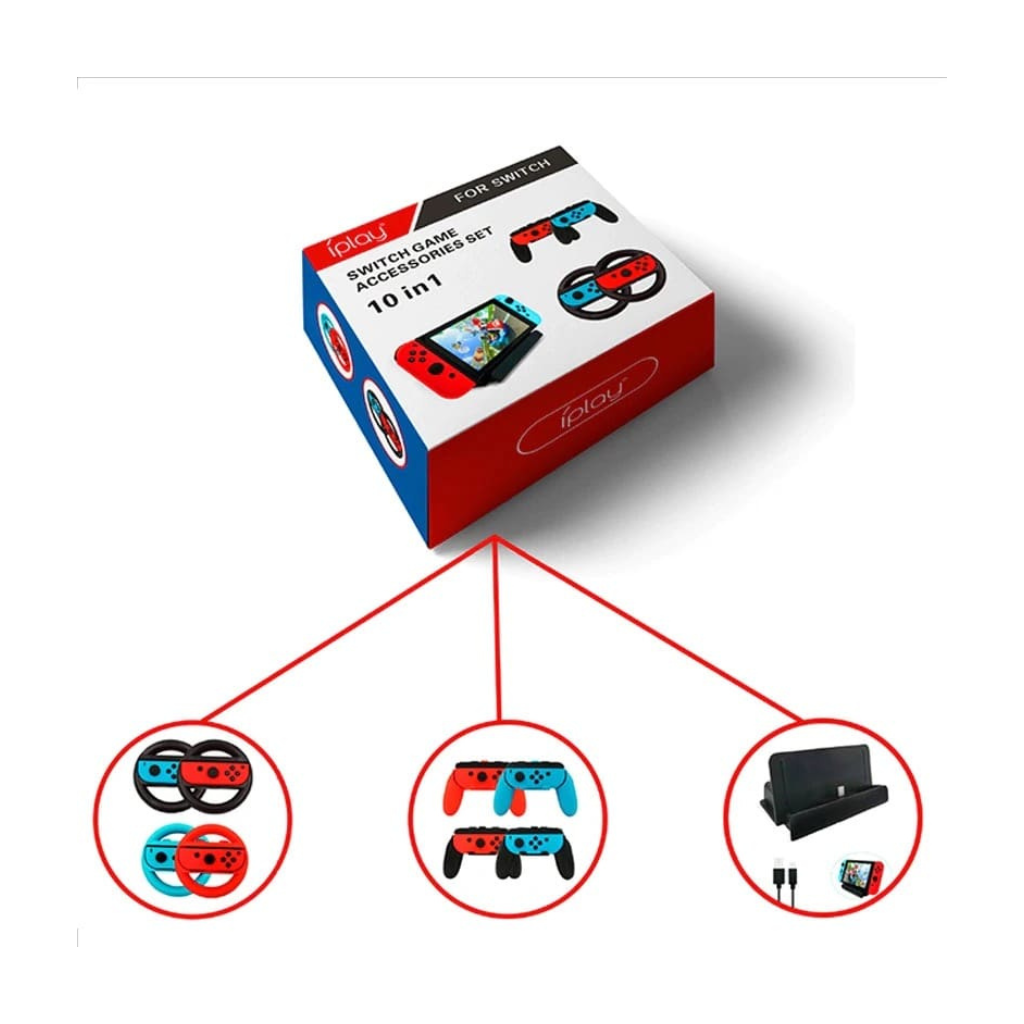 Nintendo Switch 10-in-1 accessory kit
