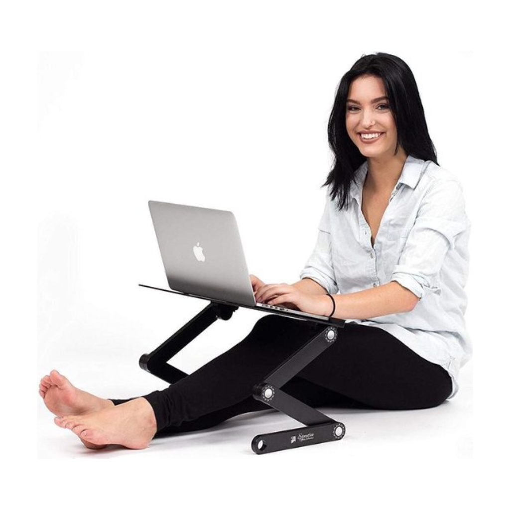 Verstellbarer Laptop-Ständer – geeignet für MacBook, iPad und Notebook (Standard).