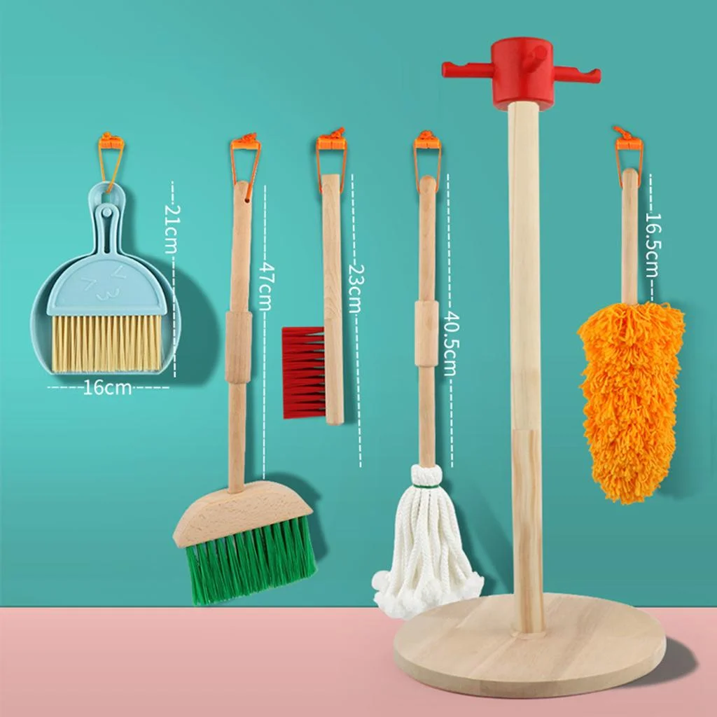 Children's brush and mop set online