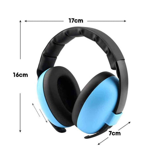 Baby ear defenders with soft cushions (0-3 years)