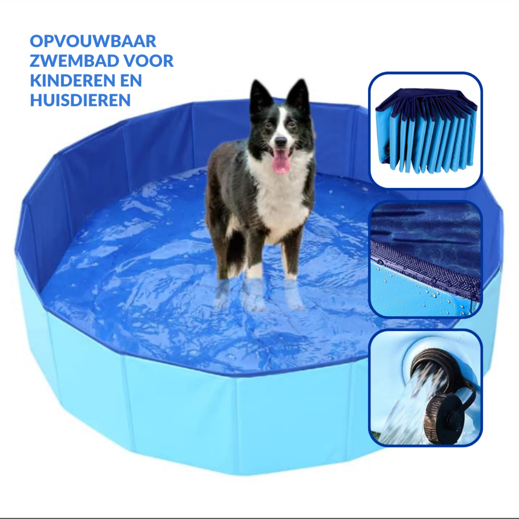 Piscina para niños y mascotas: la solución perfecta para refrescarse durante las olas de calor