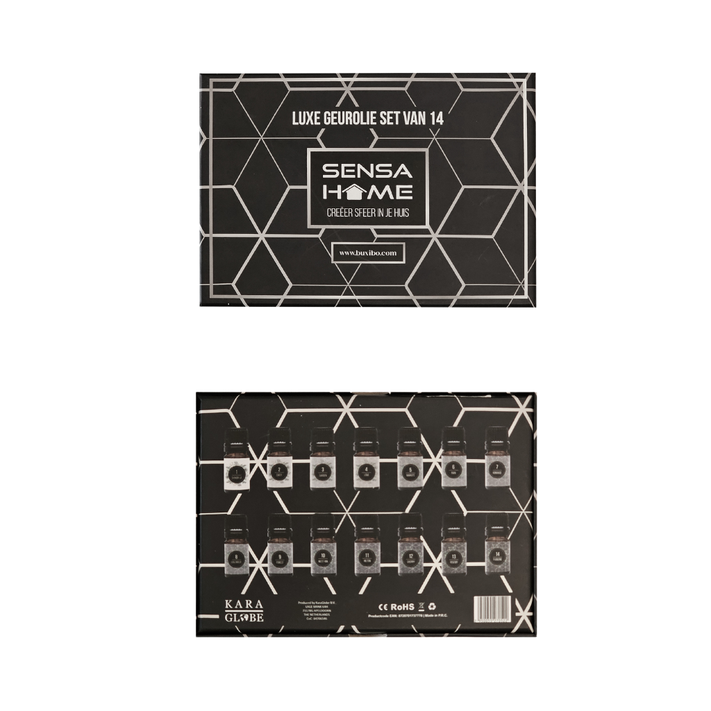 Essential oil set of 14