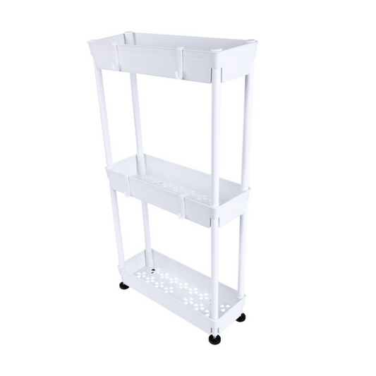 3-tier metal utility rack