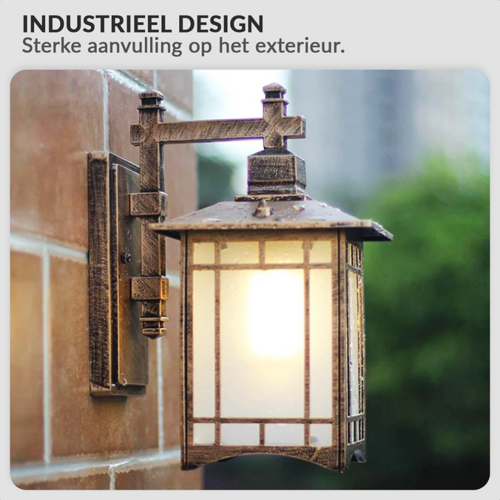 Klassieke Industriële Tuinlamp