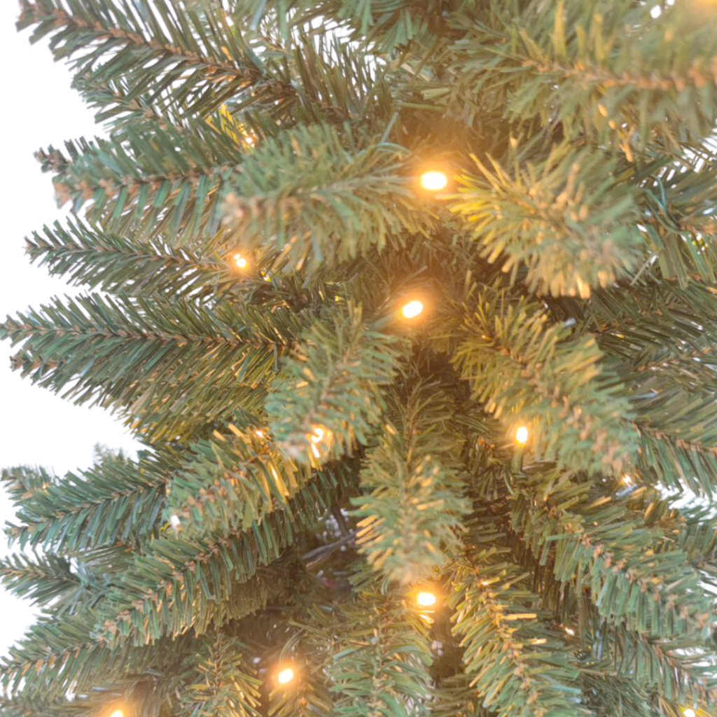 Árbol de Navidad con iluminación LED.