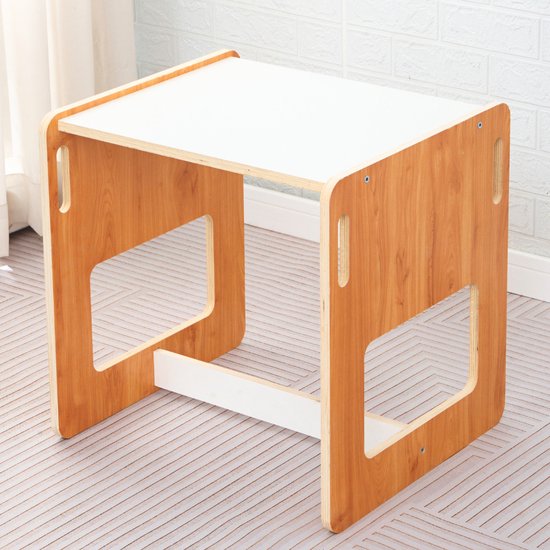 Montessori toddler table with 2 chairs