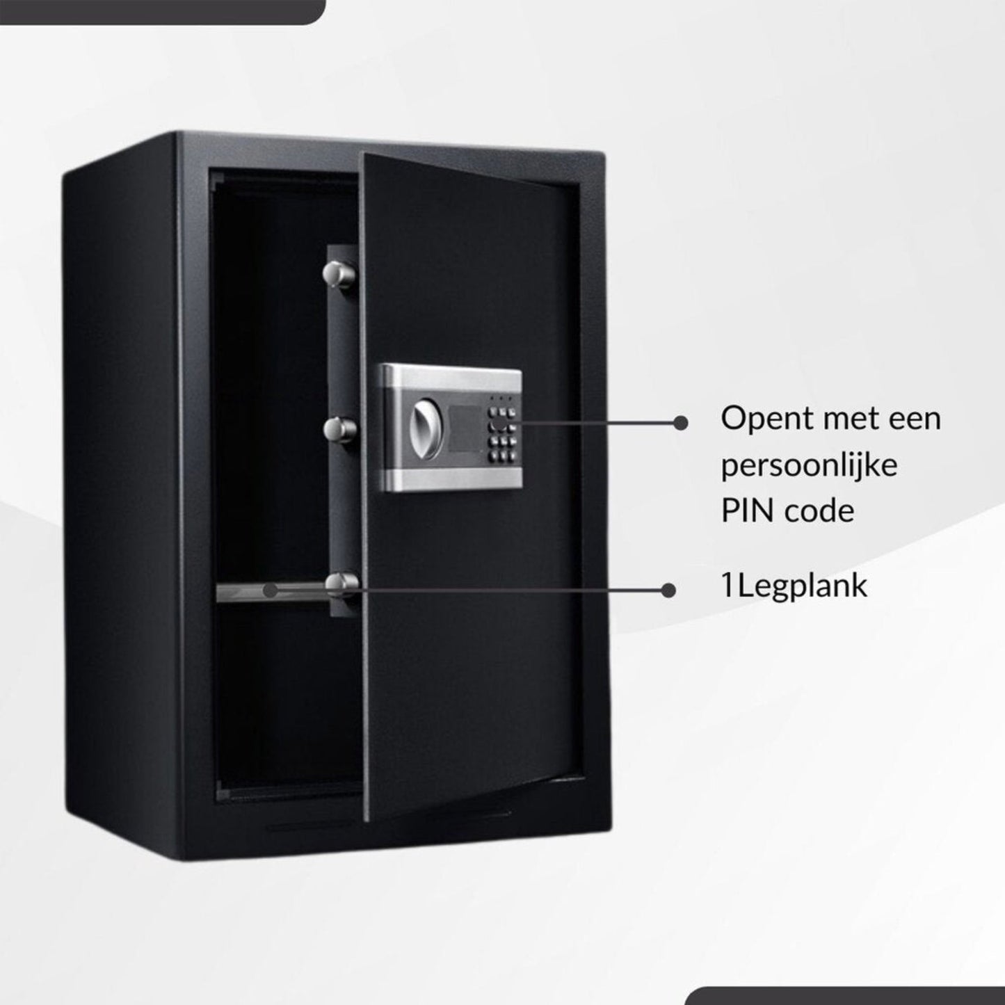 Fireproof safe Villa with digital code lock and key