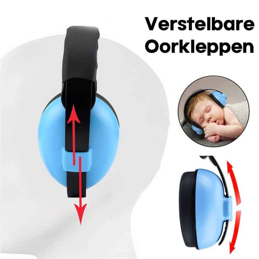 Baby ear defenders with soft cushions (0-3 years)